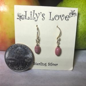 Rhodonite Earrings